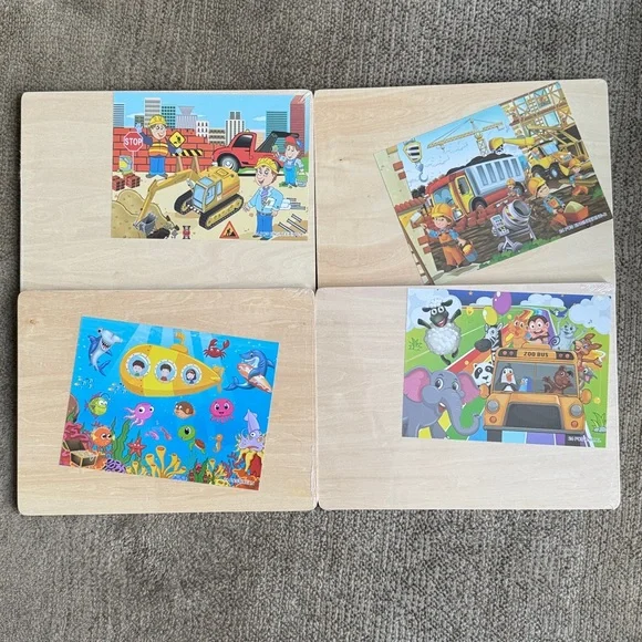 🧩 Brand New Puzzle Bundle of 4 - Picture 9 of 14